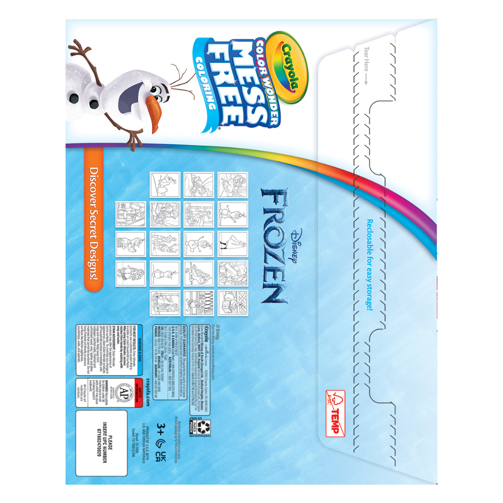 神彩著色套裝-冰雪奇緣2(紙盒)